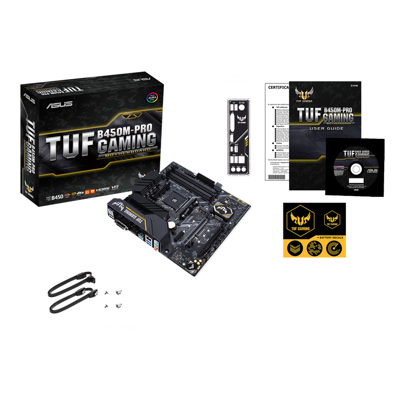 MOTHER BOARD ASUS TUF B450M-PRO GAMING