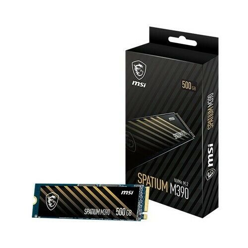 SSD NVMe M.2 MSI SPATIUM M390 500GB