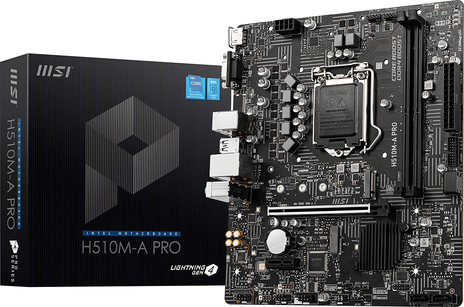 MOTHER BOARD MSI H510M-A PRO