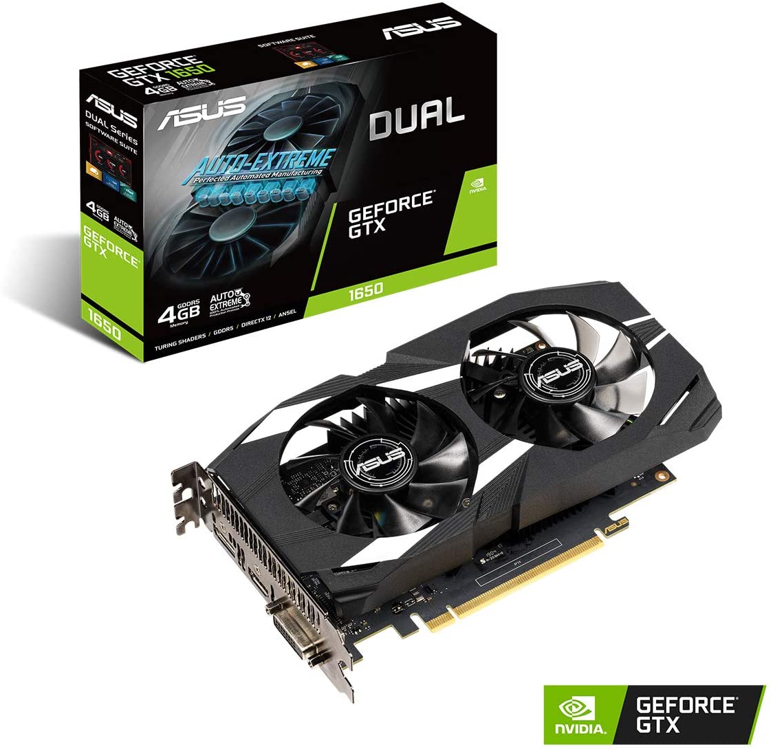 GRAPHIC CARD ASUS Dual GeForce GTX 1650 4GB
