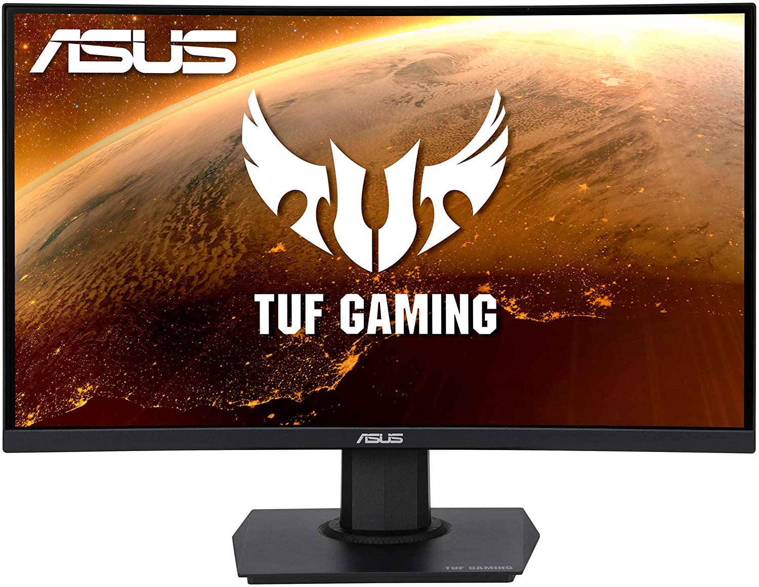 MONITOR ASUS TUF Gaming 23.6″(VG24VQE) 1080P Curved Monitor Full HD, 165Hz, 1ms