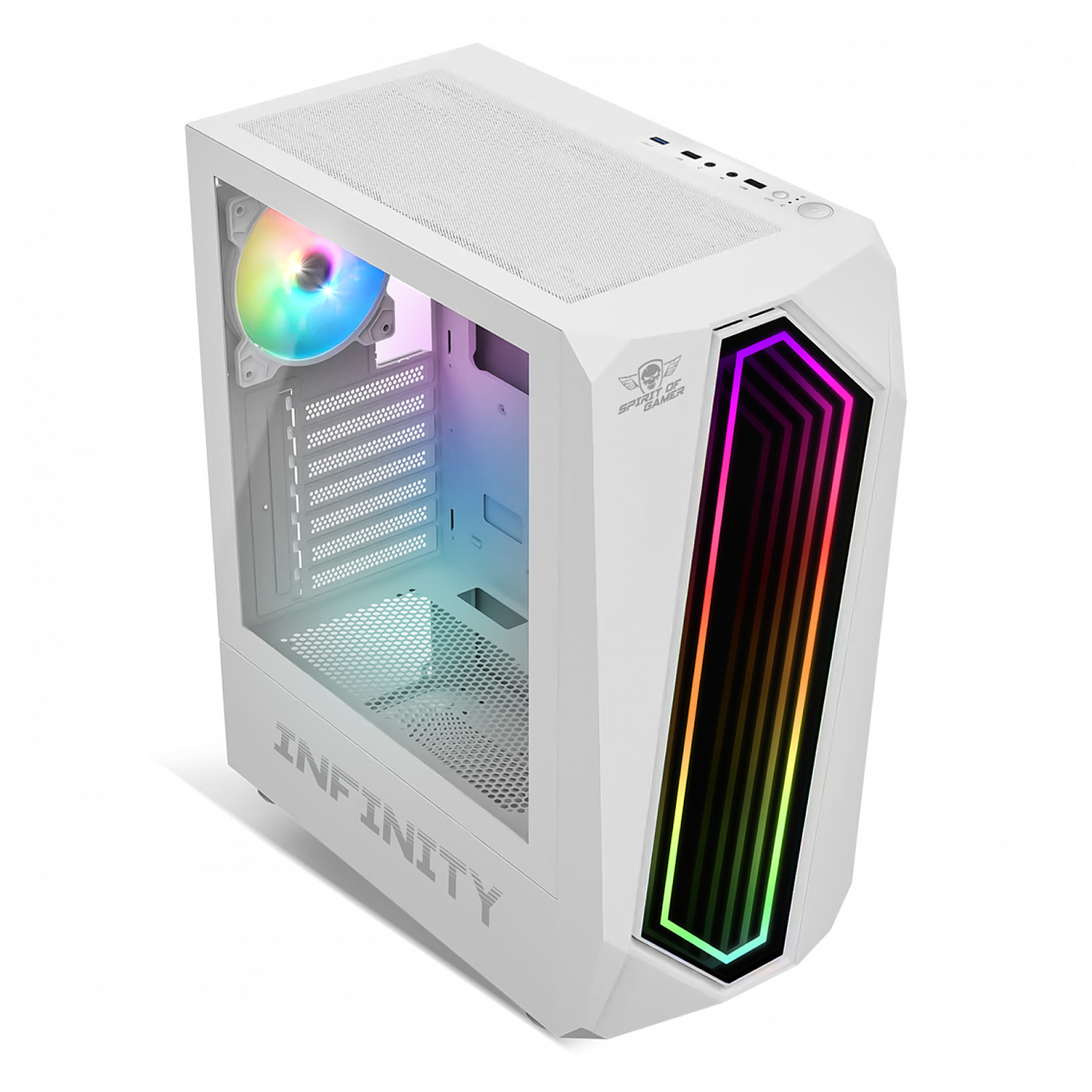 CASE Spirit of Gamer Infinity Artic (White)