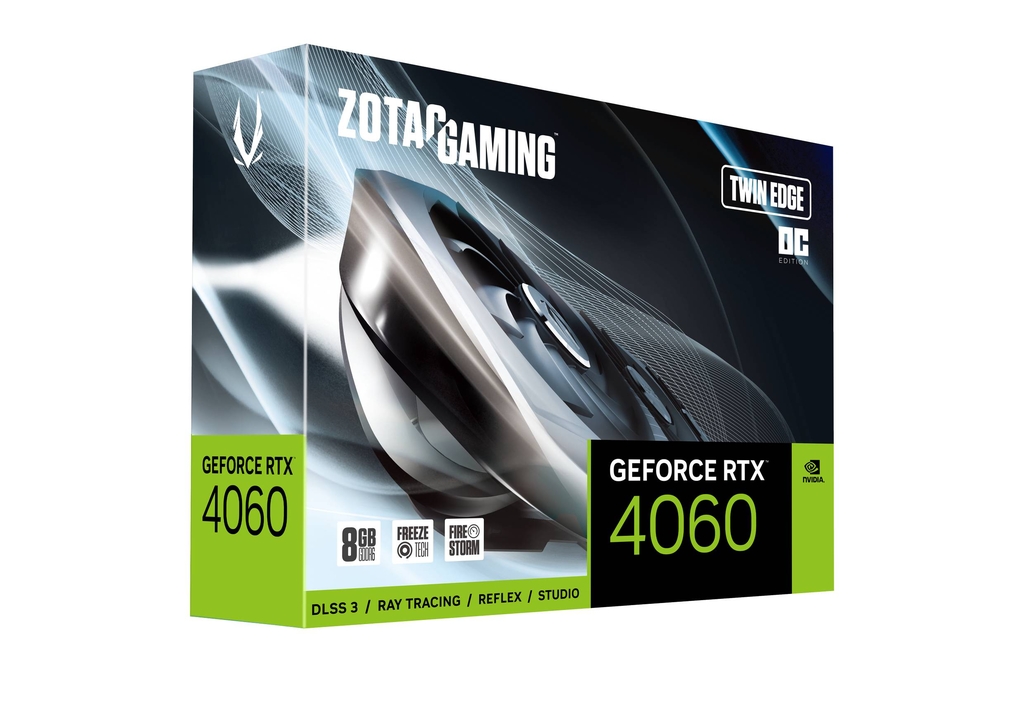 GRAPHIC CARD ZOTAC GeForce RTX 4060 8GB Twin Edge